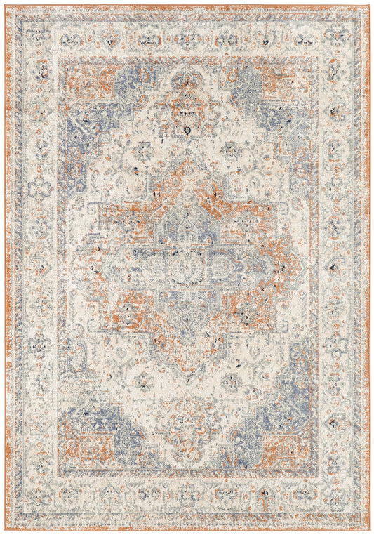 Nourison Nourison Essentials Persian 4' x 6' Beige Blue Vintage Rug
