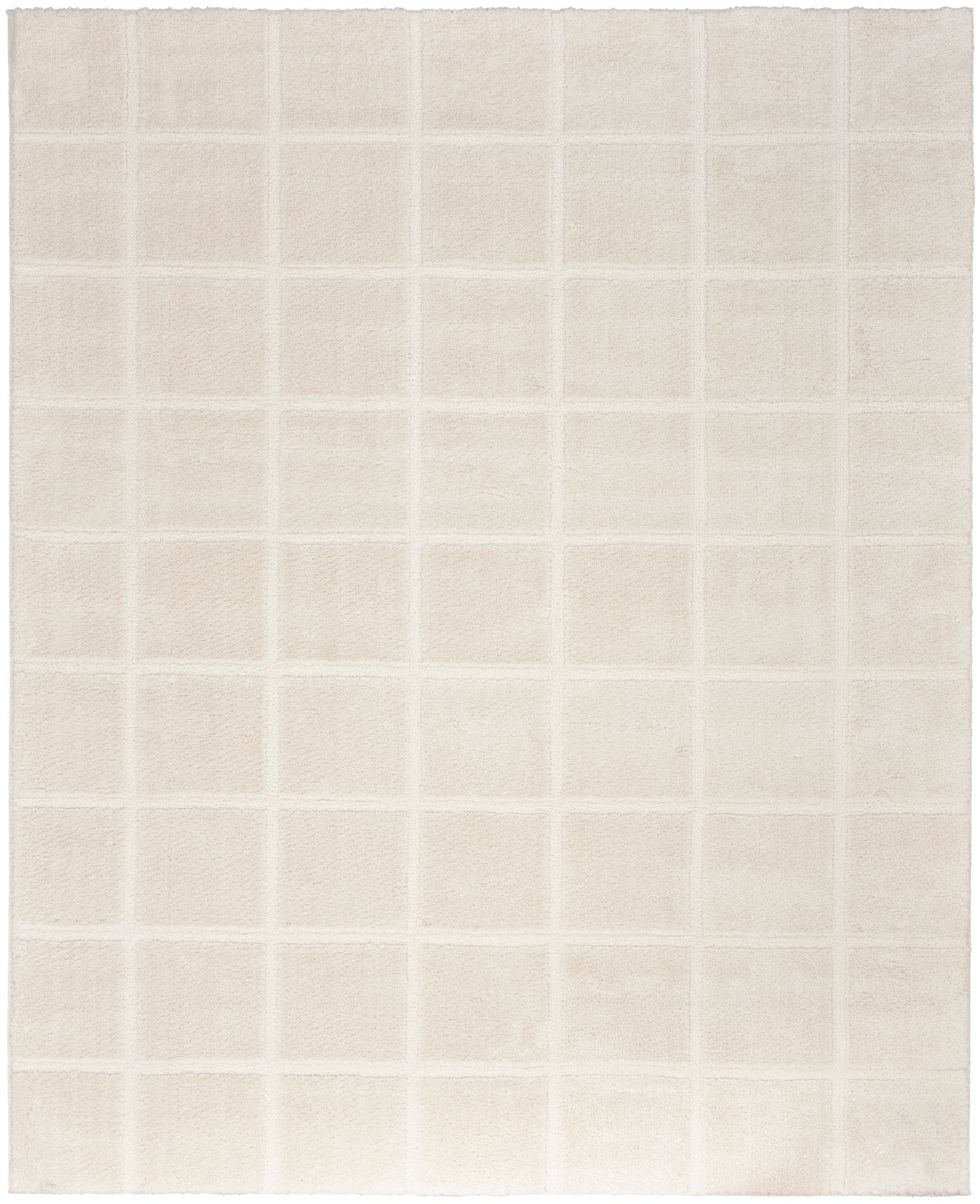 DKNY West End Ave 7'10" x 9'10" Ivory Modern Indoor Rug