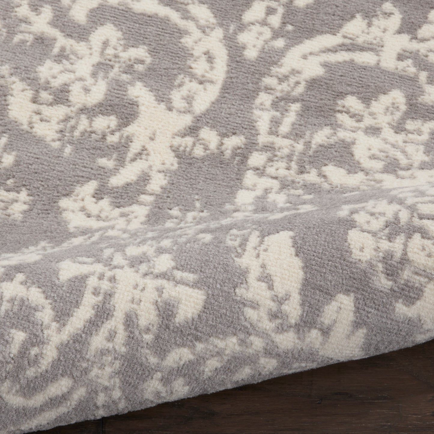 Nourison Jubilant 2' x 4' Grey Vintage Indoor Rug