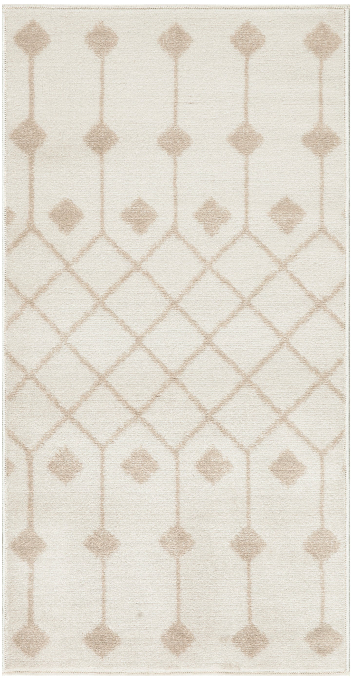 Nourison Grafix 2' x 4' Ivory Beige Bohemian Indoor Rug