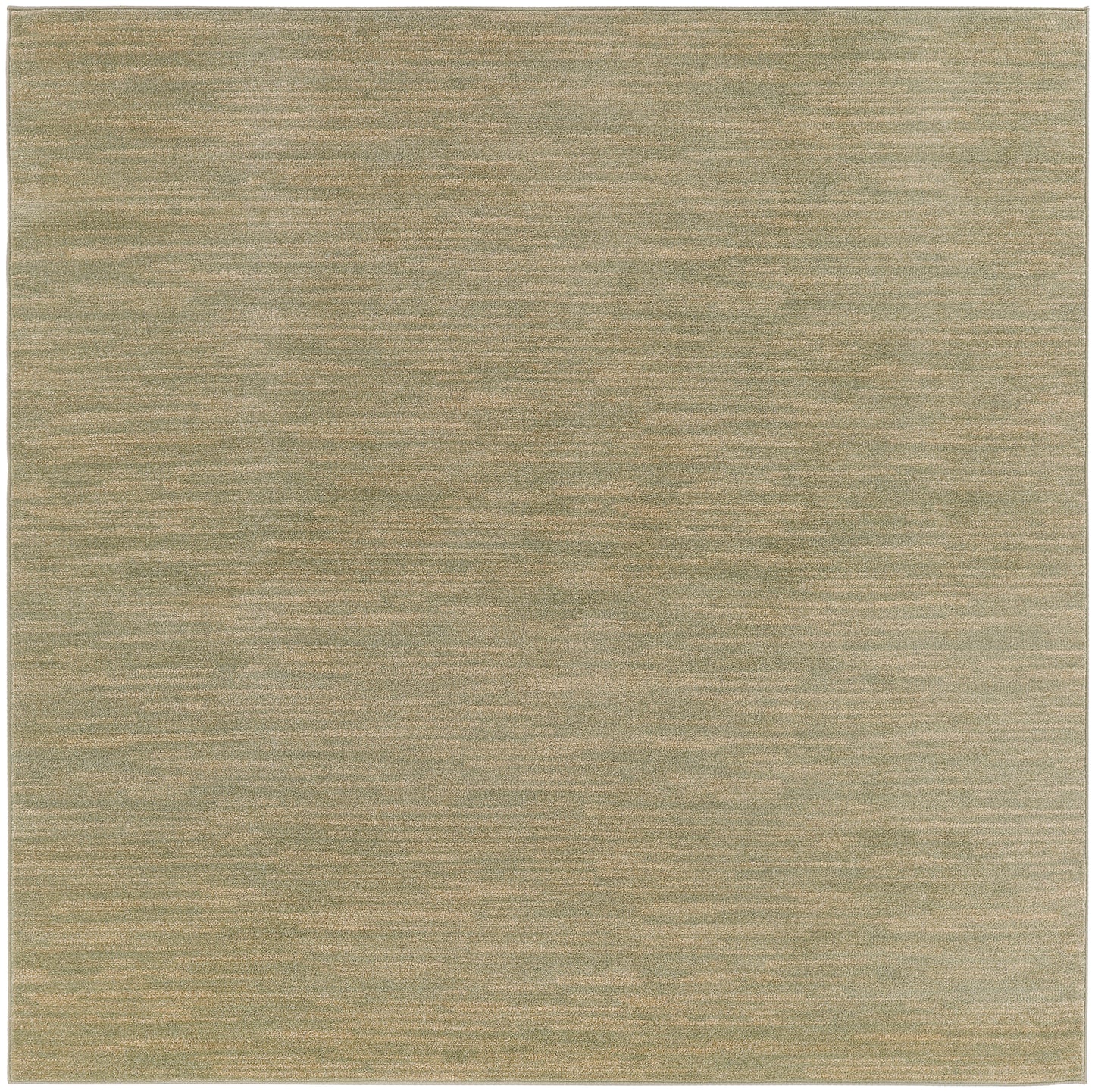 Nourison Nourison Essentials 9' x Square Green Gold Outdoor Rug