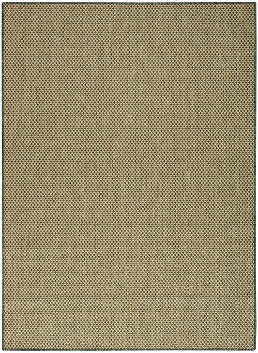 Nourison Courtyard 8' x 10' Green Modern Rug
