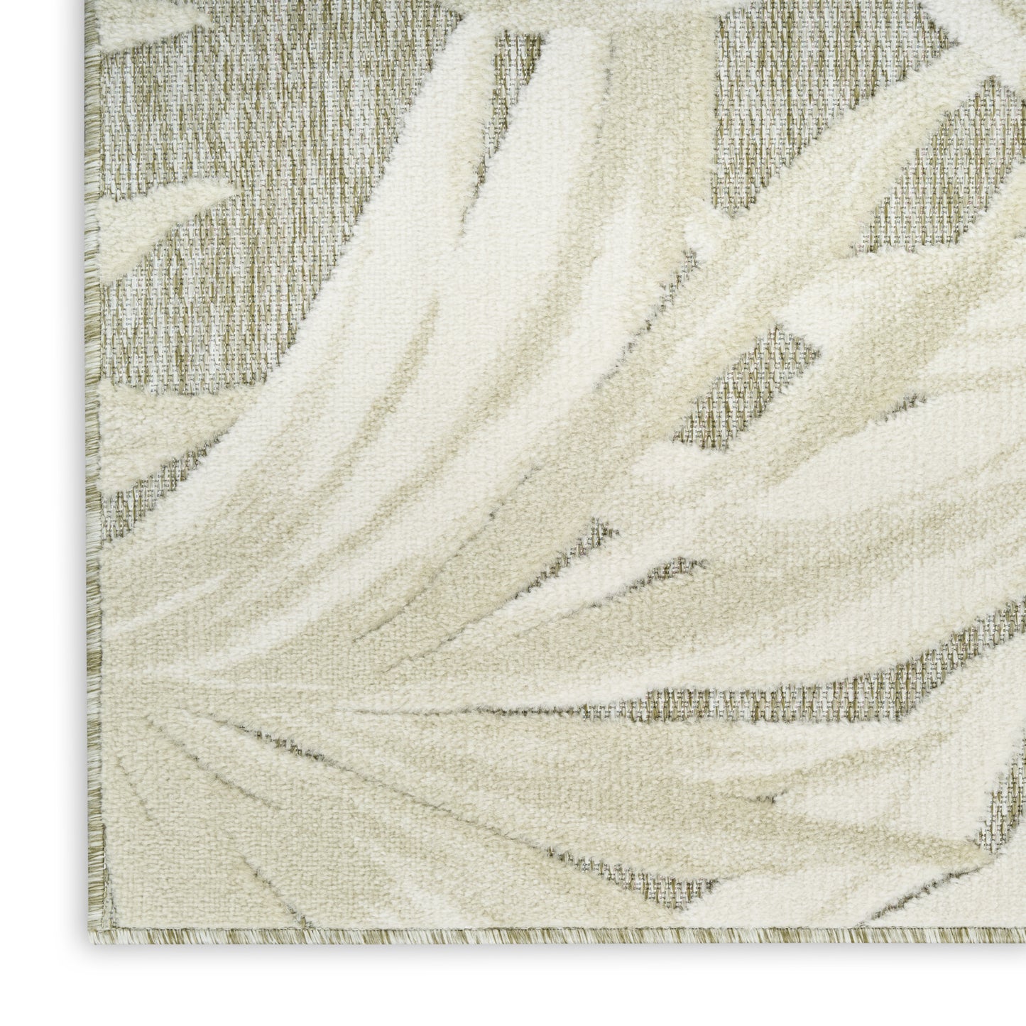 Nourison Aloha 9' x 12' Ivory Sage Modern Rug