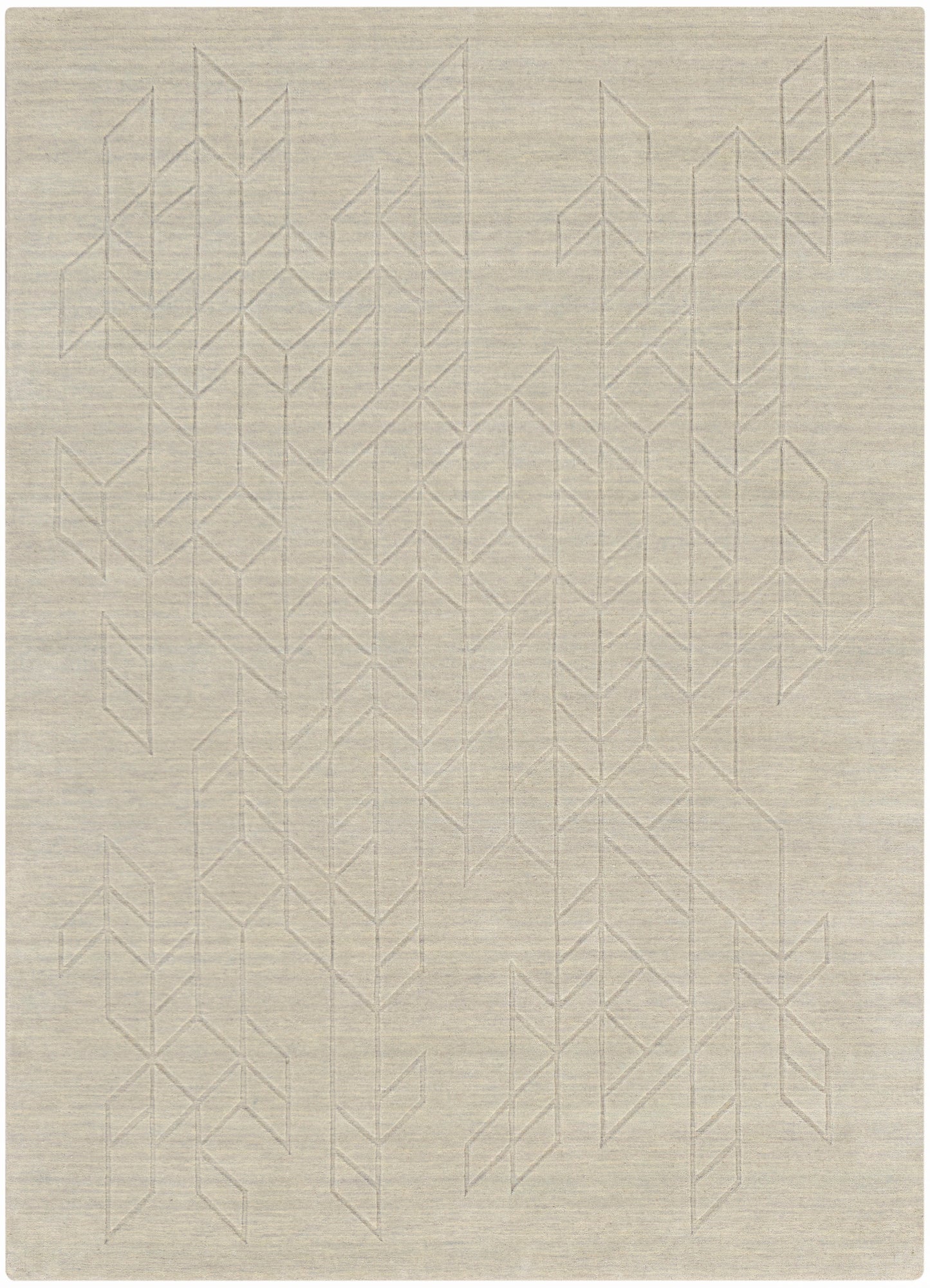 Nourison Alessia 7'9" x 9'9" Sage Modern Indoor Rug