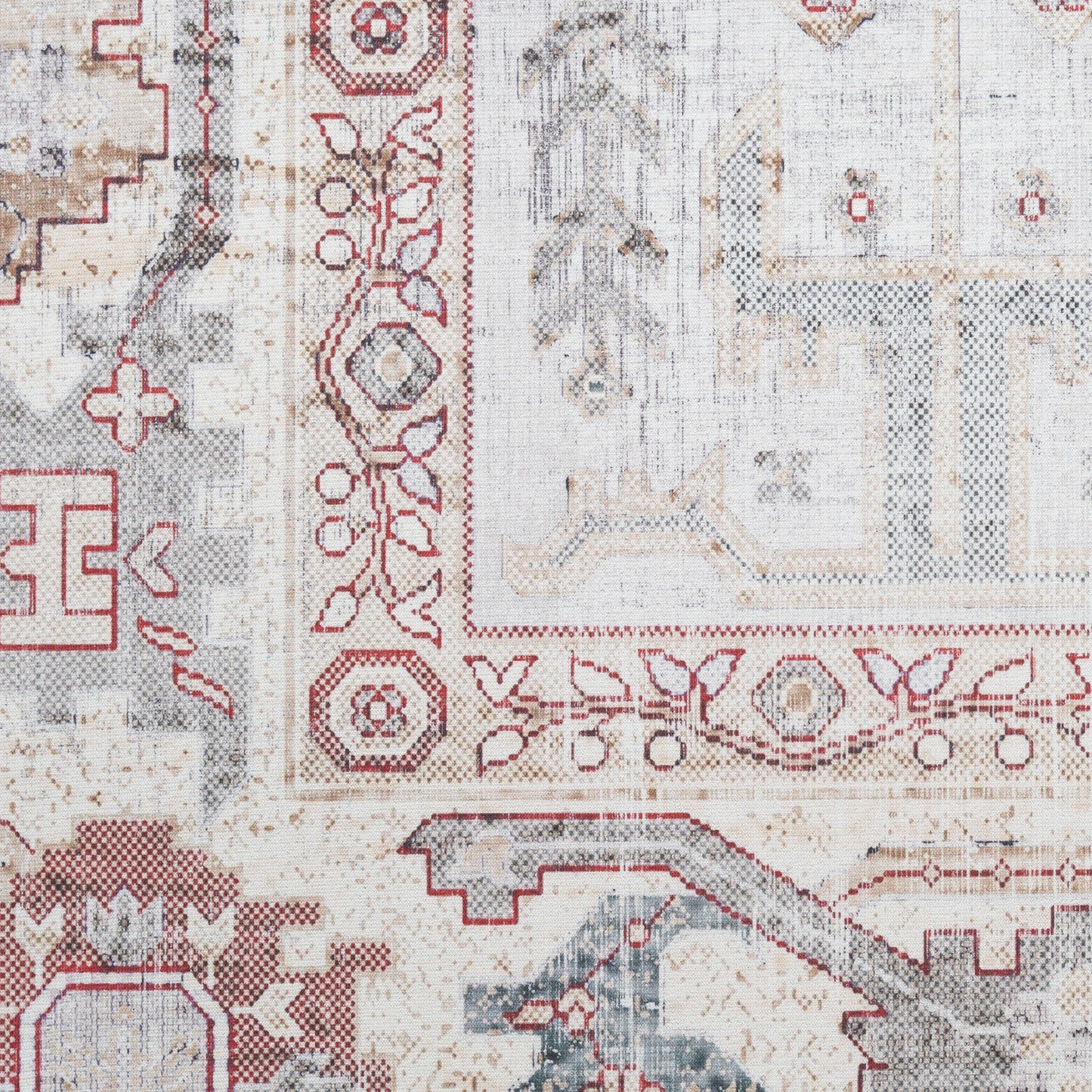 Nourison Vintage Home 5' x 7' Ivory Bohemian Indoor Rug