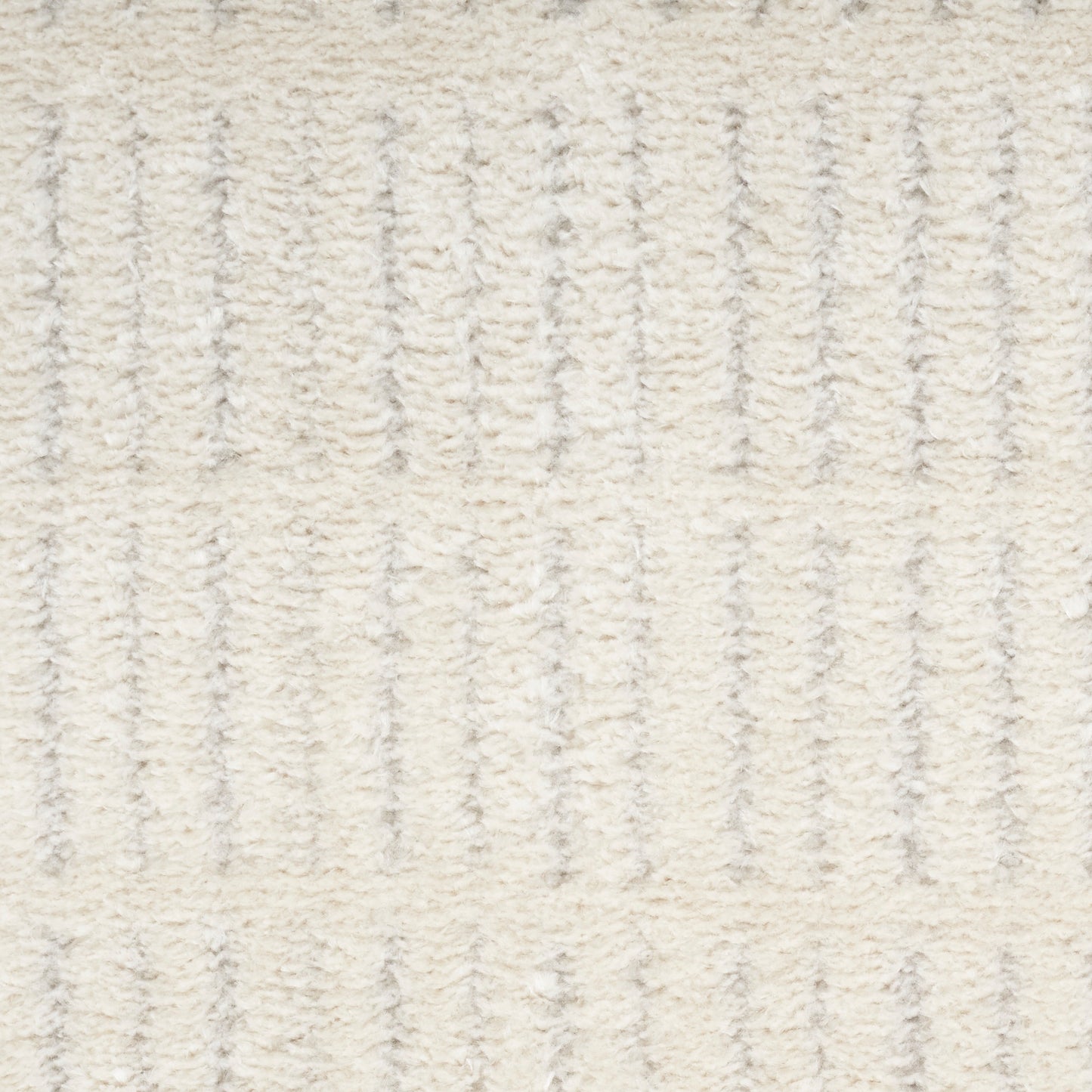 Nourison Modern Comfort 9' x 12' Ivory Grey Scandinavian Indoor Rug