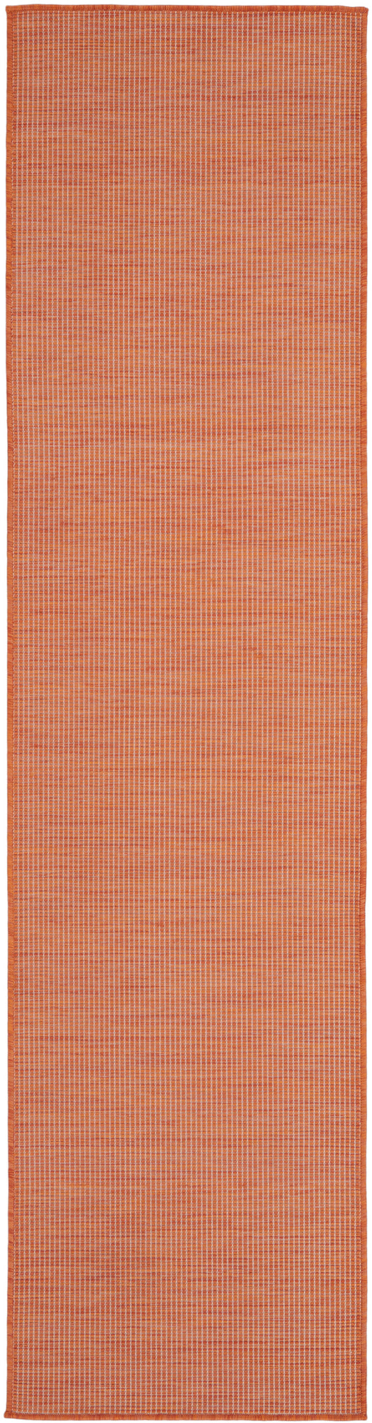 Nourison Positano 2'2" x 8' Terracotta Modern Rug