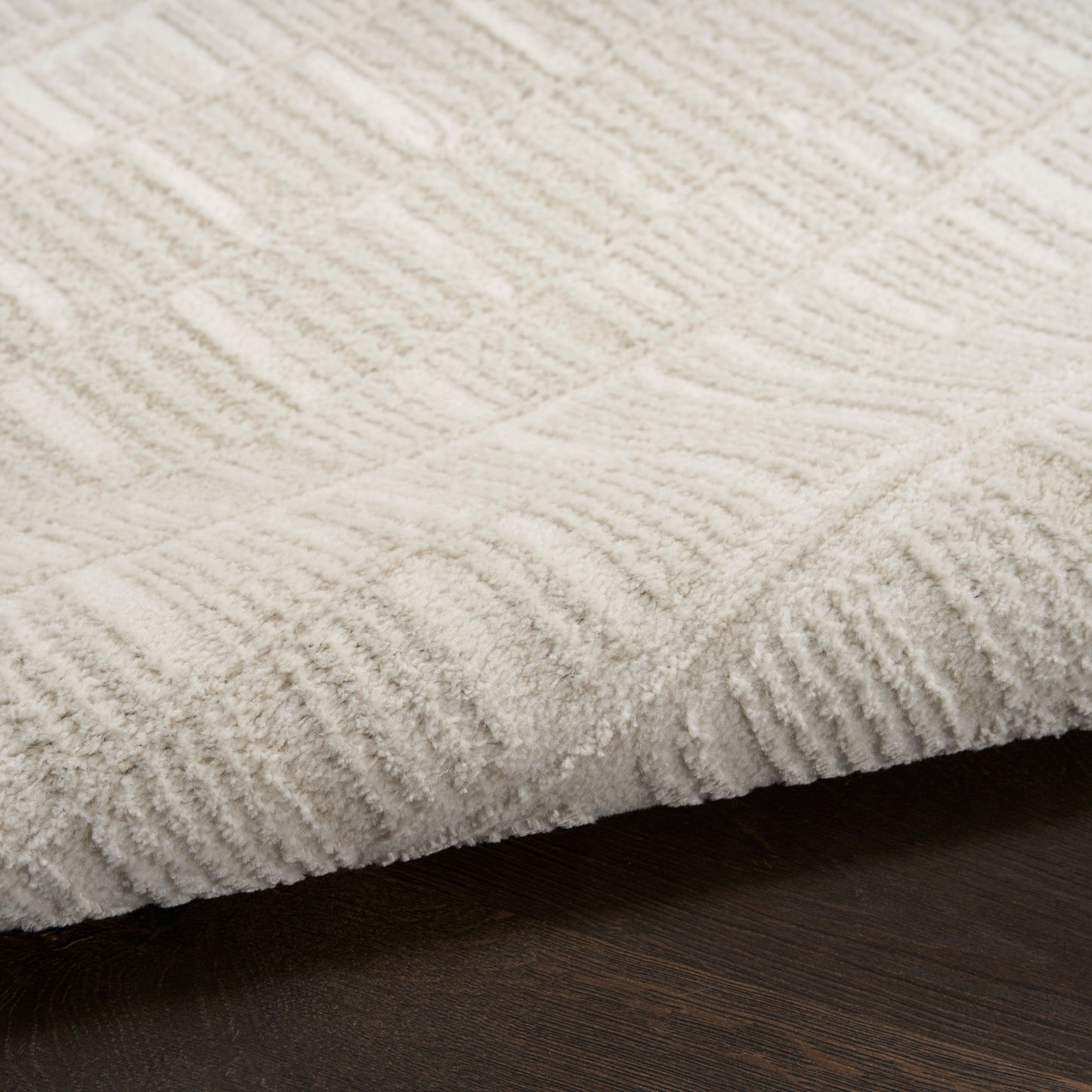 Nourison Nordic 4' x 6' Ivory Modern Indoor Rug