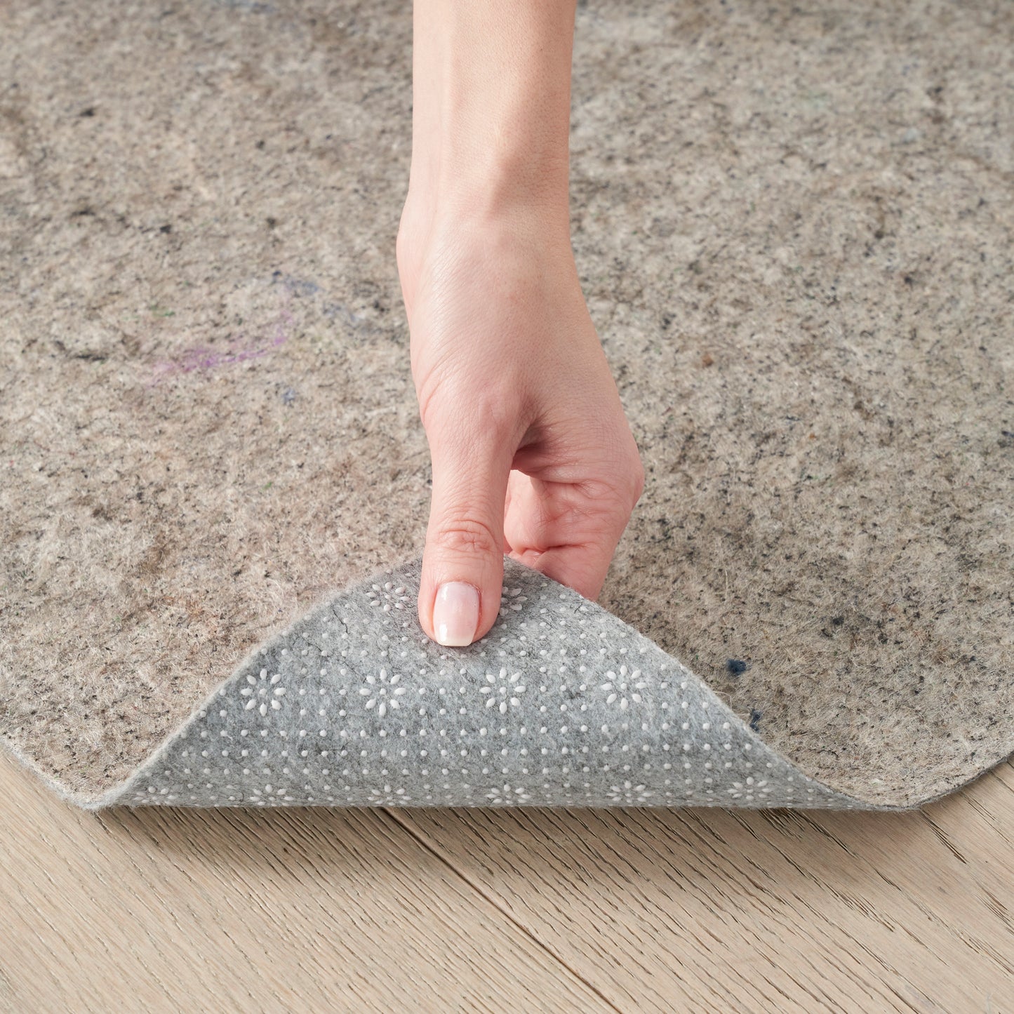 Nourison Basic RugLoc 7'6" x 9'8" Rectangle Non-slip Rug Pad