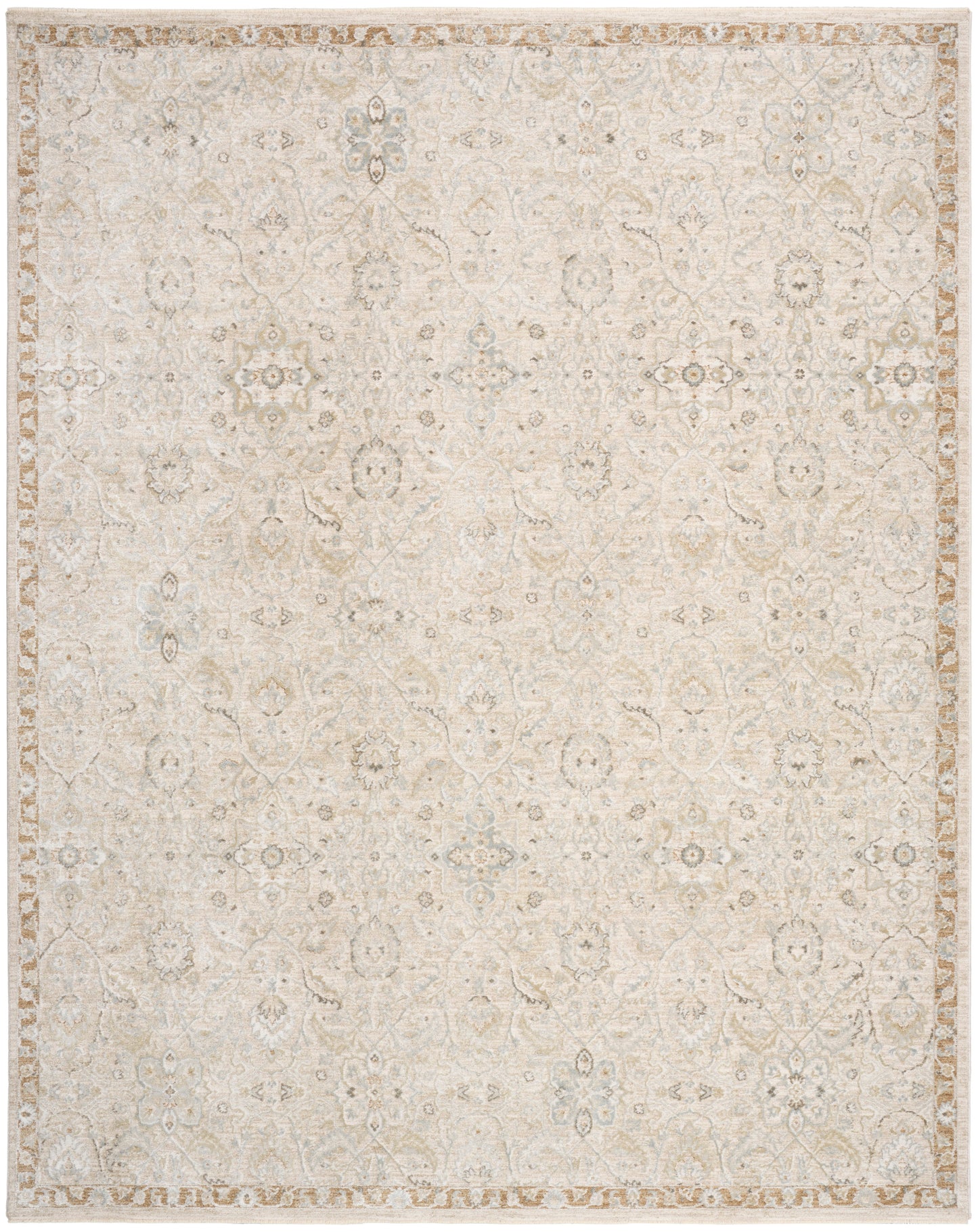 Nourison Envy 5'3" x 7'10" Taupe Vintage Indoor Rug