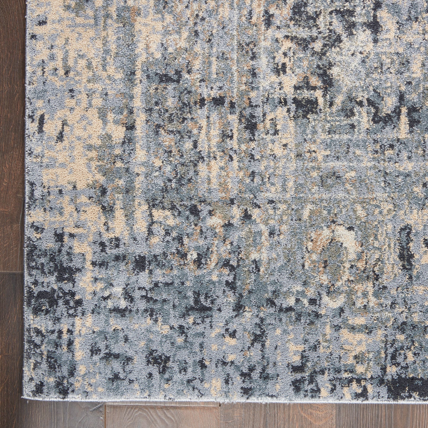 Nourison Moroccan Celebration 7'10" x 10'6" Slate Vintage Indoor Rug