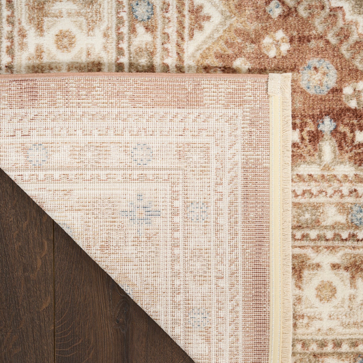 Nourison Pardis 5'3" x 7' Rust Vintage Indoor Rug