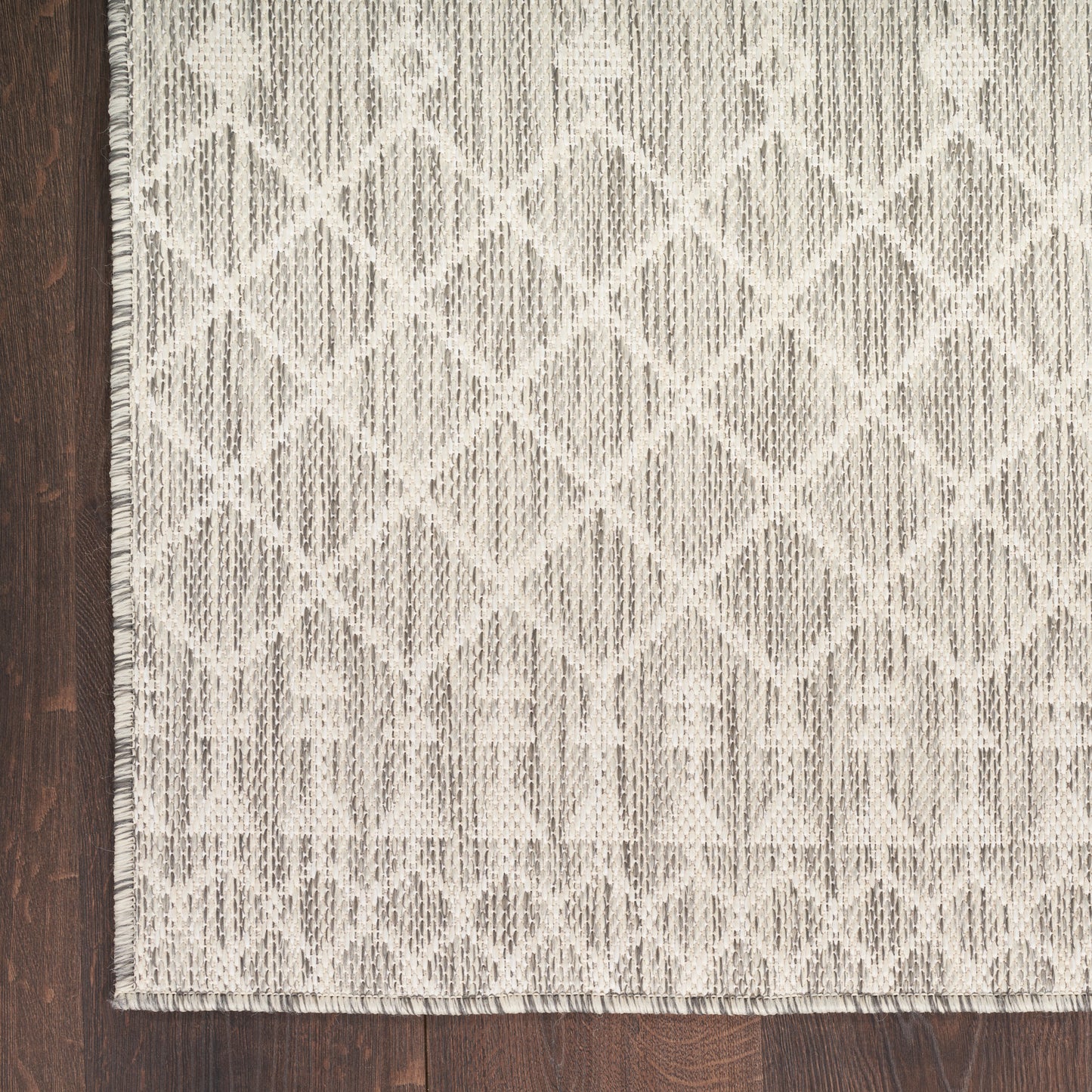 Nourison Positano 5' x 7' Light Grey Modern Rug