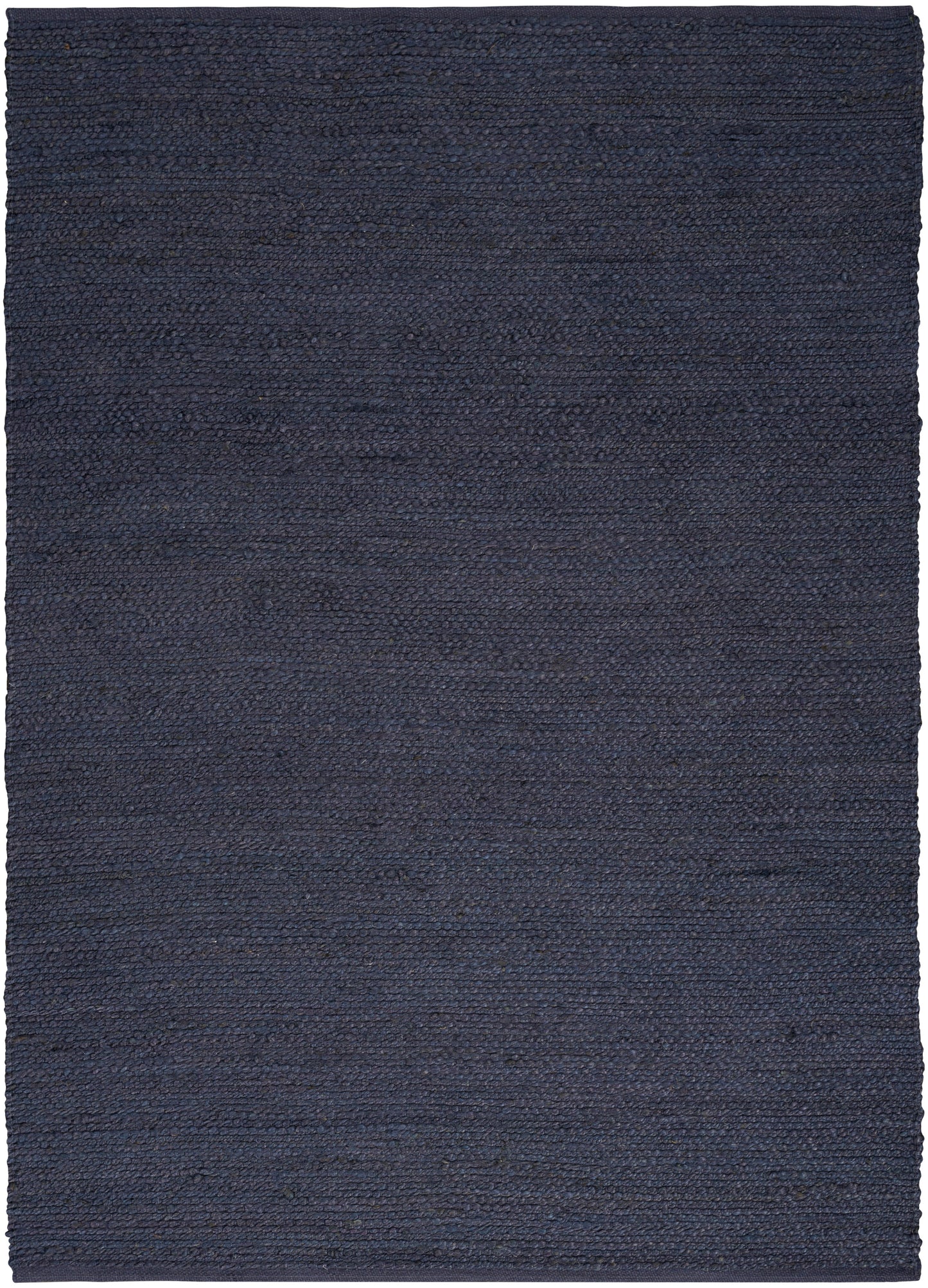 Nourison Natural Jute 5' x 7' Navy Farmhouse Indoor Rug
