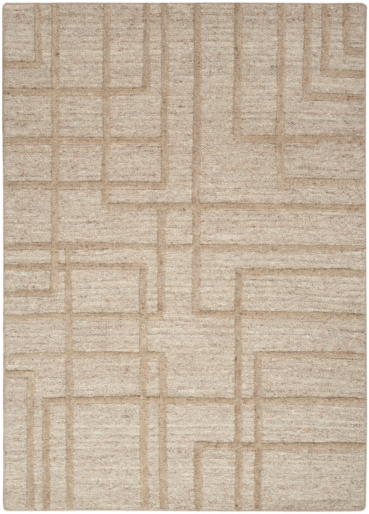 Calvin Klein CK045 Impressions 7'9" x 9'9" Camel Modern Indoor Rug