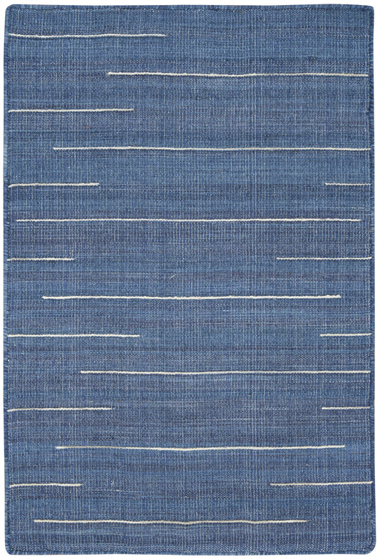 Nourison Interweave 2' x 3' Navy Modern Indoor Rug