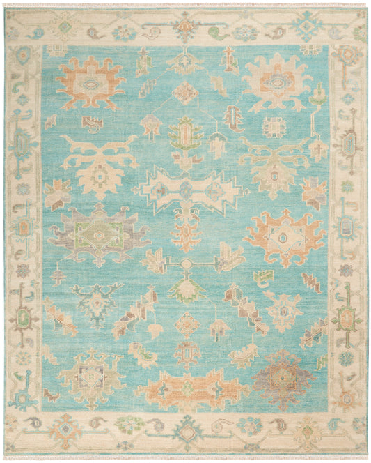 Nourison Odessa 10' x 14' Blue Multicolor Vintage Indoor Rug