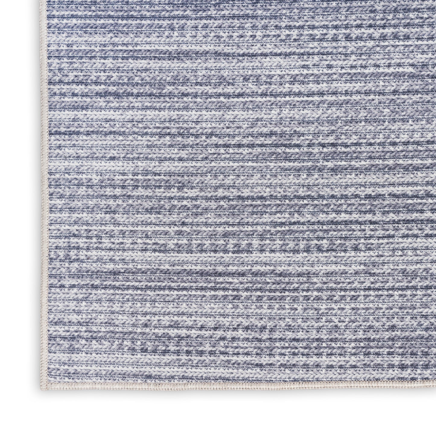 Nourison Nourison Washables 3' x 5' Grey Modern Indoor Rug