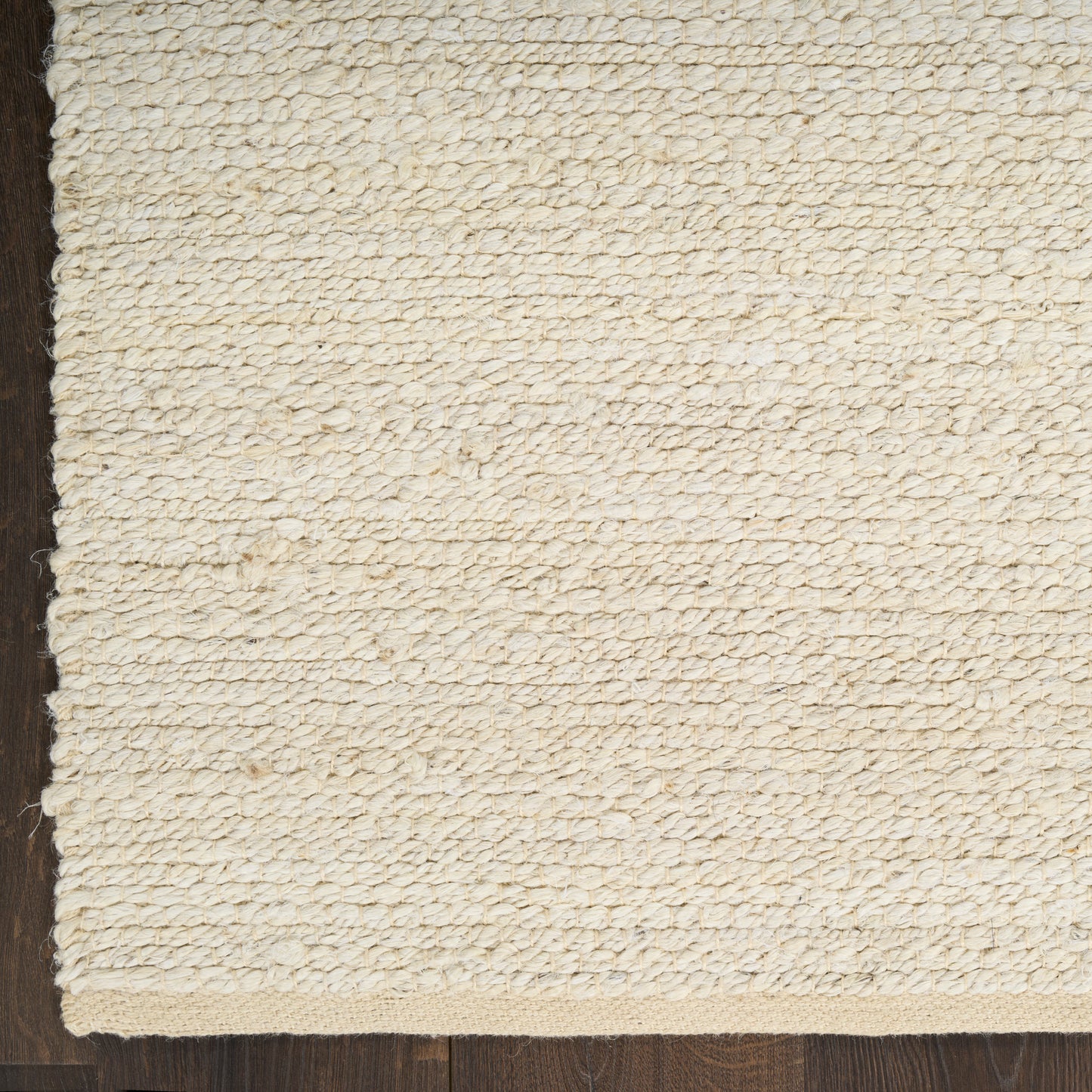 Nourison Natural Jute 2' x 3' Ivory Farmhouse Indoor Rug