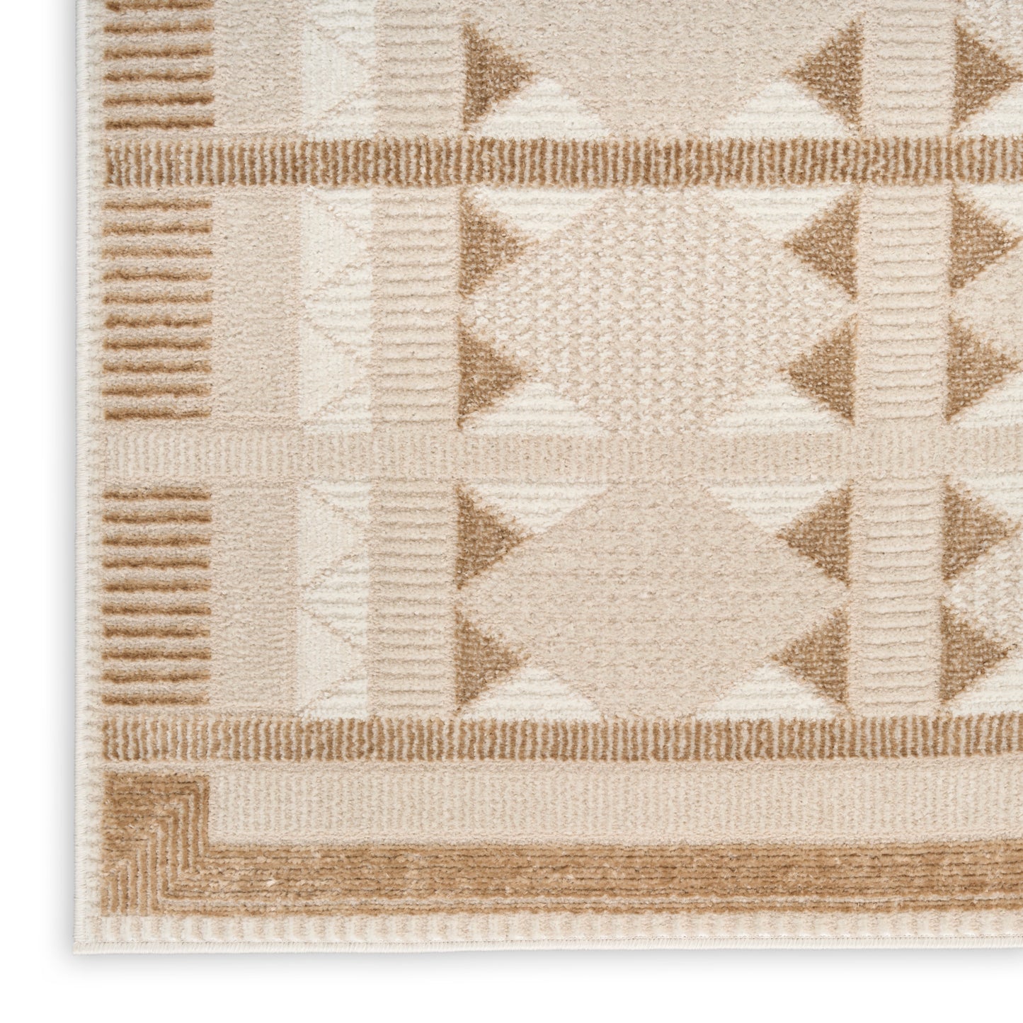 Nourison Nordic 8' x 10' Taupe Modern Indoor Rug