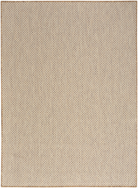 Nourison Courtyard 6' x 9' Jute Ivory Modern Rug