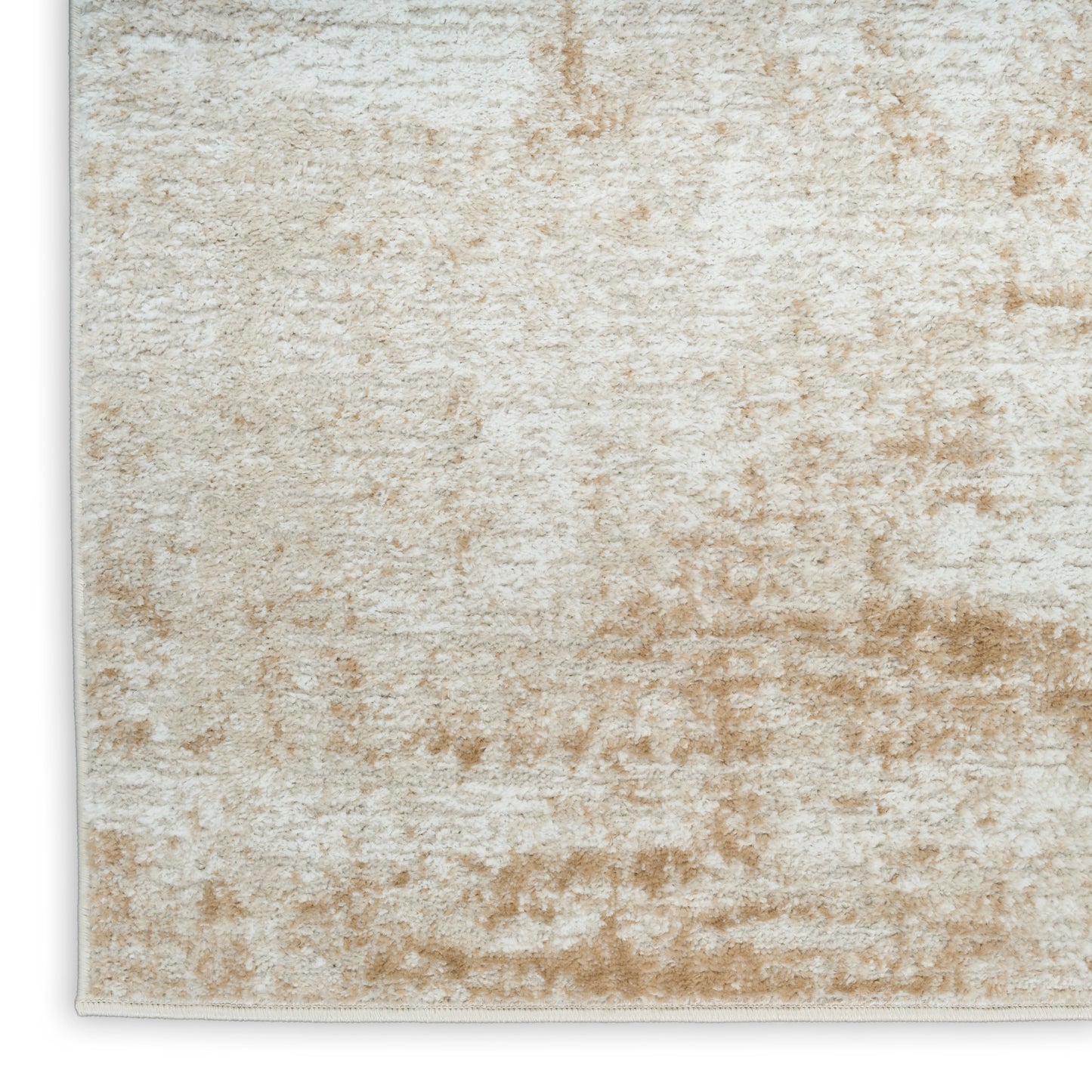 Nourison Dekor 7'10" x 9'10" Ivory Beige Modern Indoor Rug