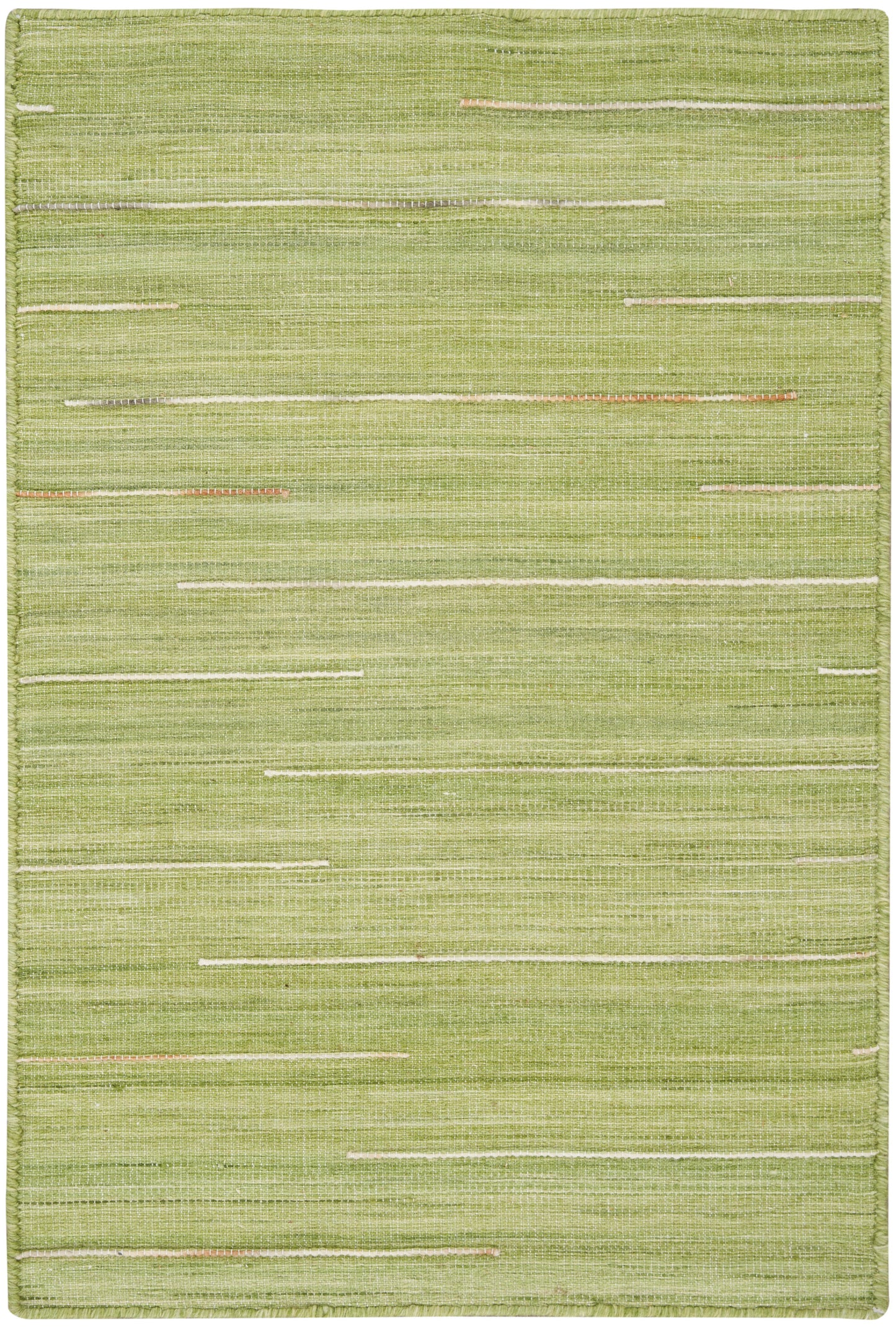 Nourison Interweave 2' x 3' Green Modern Indoor Rug
