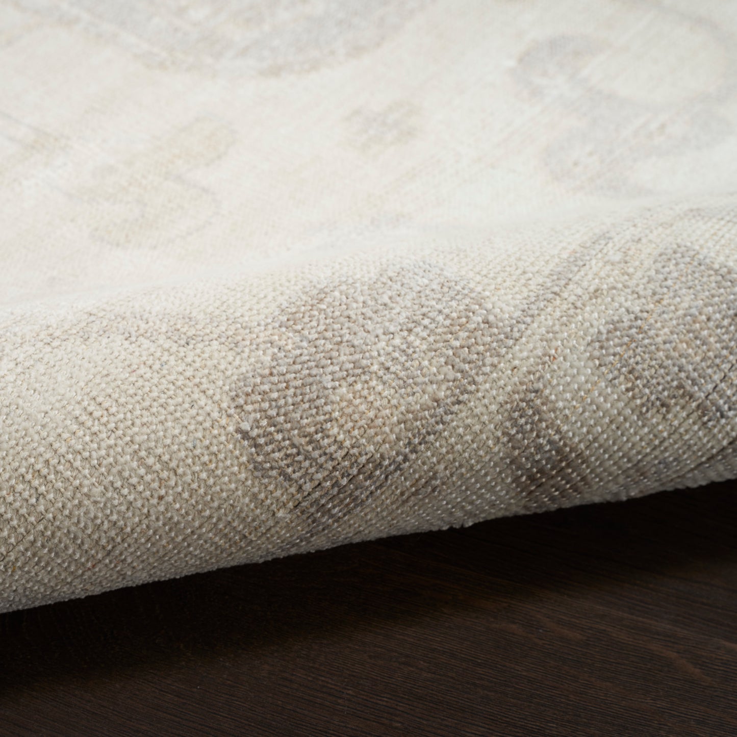 Nourison Aldora 5'6" x 8' Ivory Grey Vintage Indoor Rug