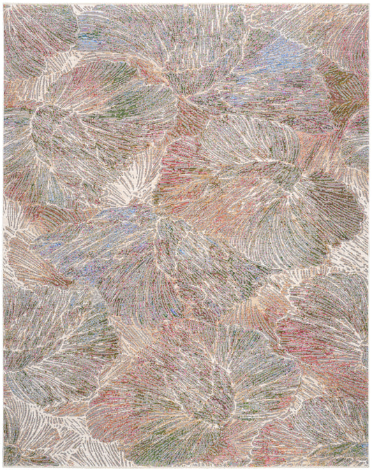 Nourison Vintage Harmony 9'10" x 13'1" Sage Multicolor Bohemian Indoor Rug