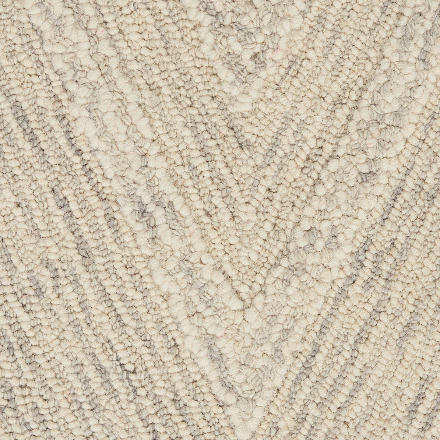 Nourison Interlock 5' x 7'6" Ivory/Grey Modern Indoor Rug