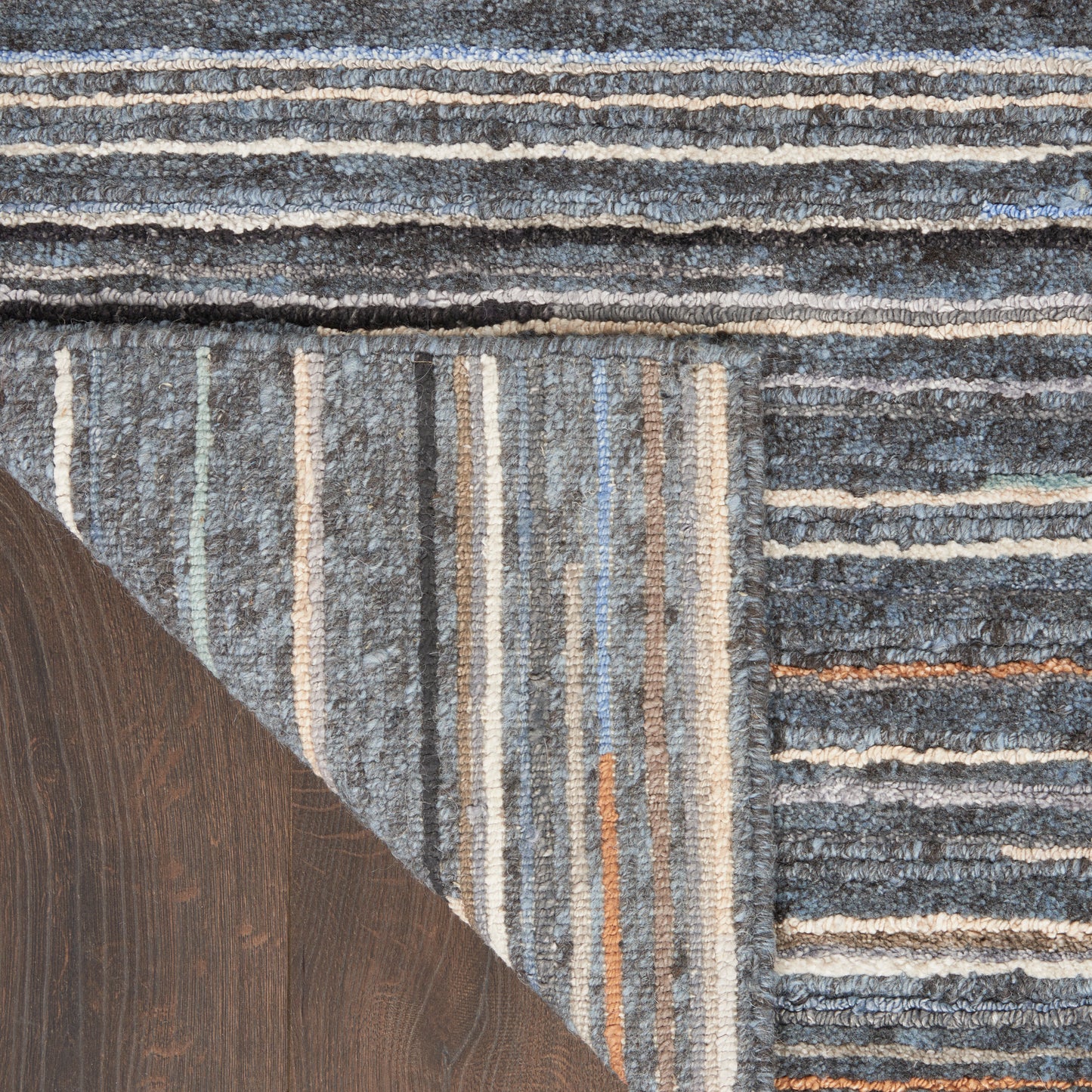 Nourison Plateau 9'9" x 13'9" Blue Modern Indoor Rug