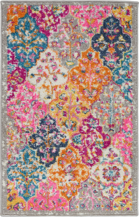 Nourison Passion 1'10" x 2'10" Multicolor Bohemian Indoor Rug