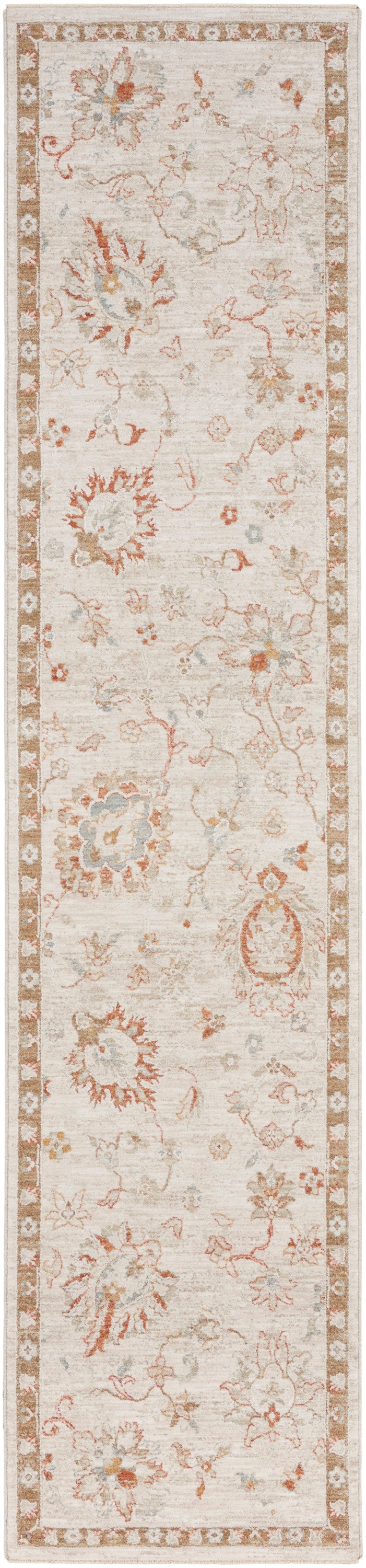 Nourison Infinite 2'3" x 10'2" Ivory Vintage Indoor Rug