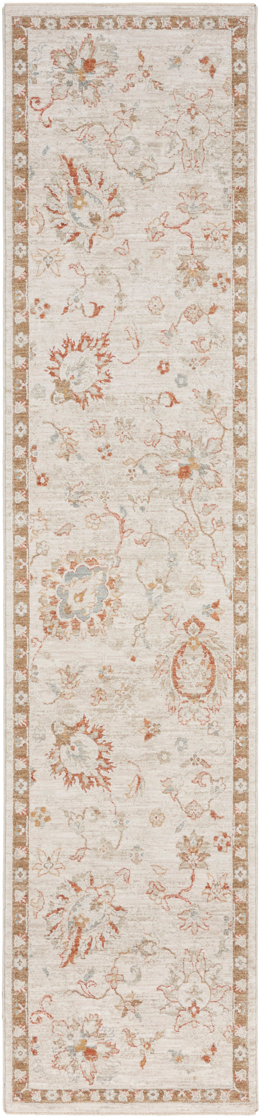 Nourison Infinite 2'3" x 10'2" Ivory Vintage Indoor Rug