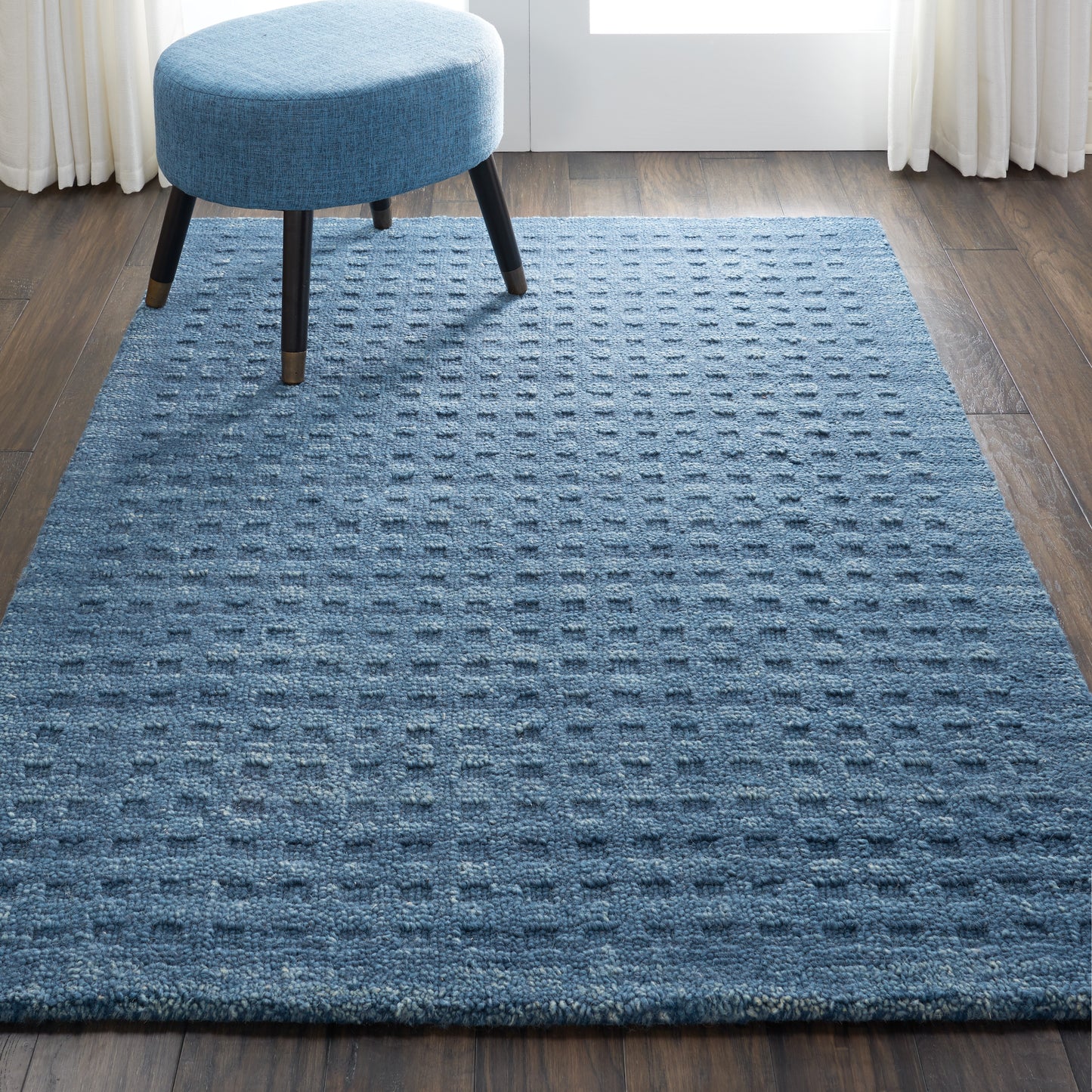 Nourison Marana 3'9" x 5'9" Navy Contemporary Indoor Rug