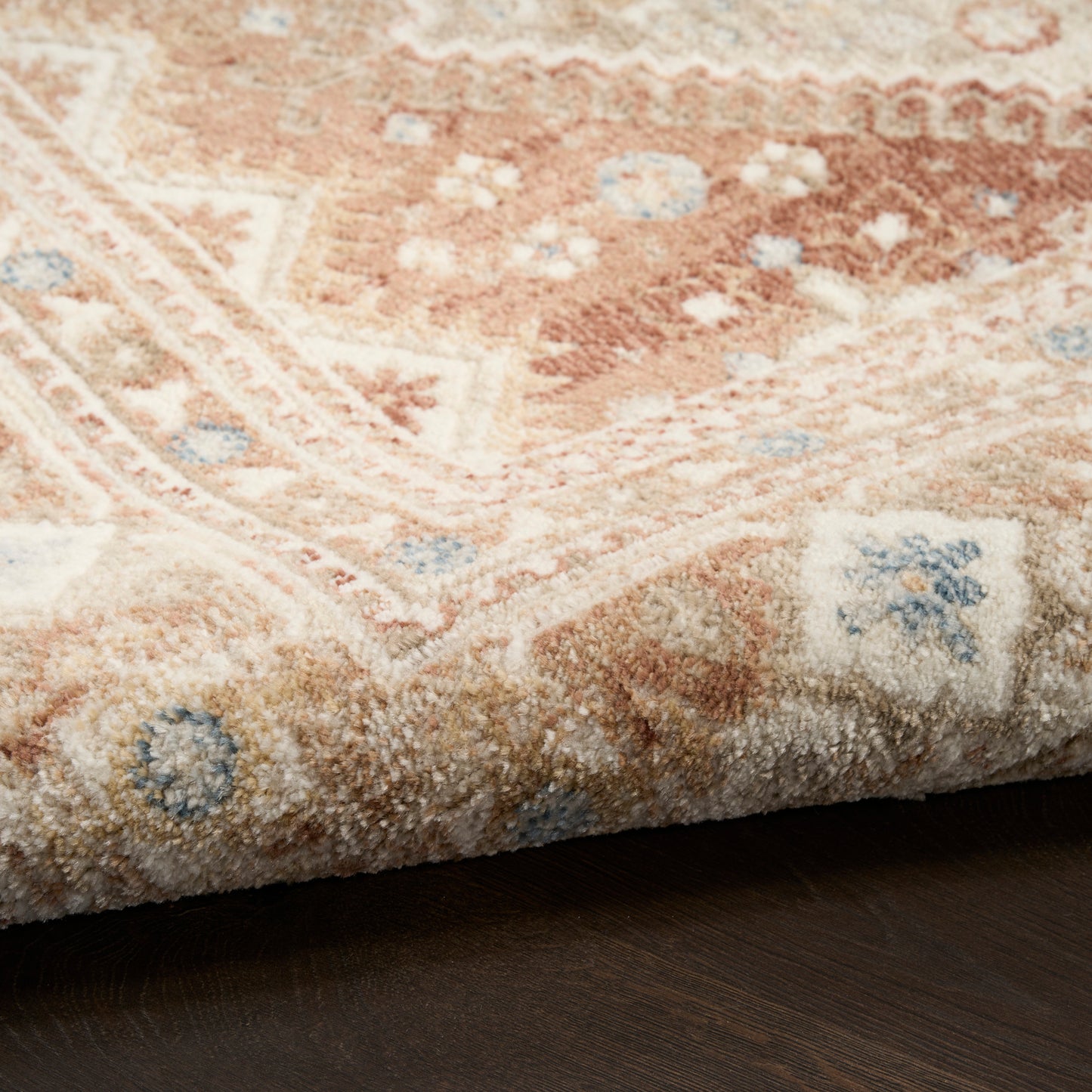 Nourison Pardis 2' x 6' Rust Vintage Indoor Rug