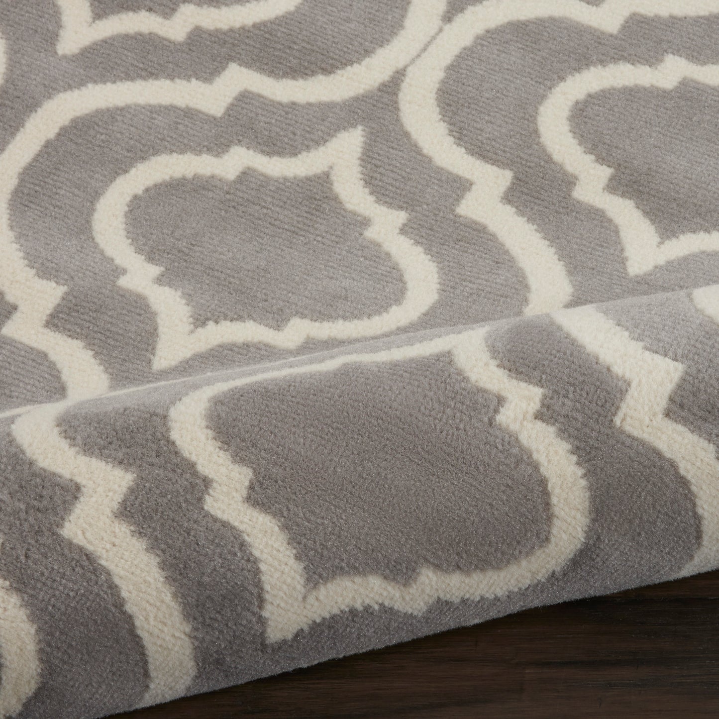 Nourison Jubilant 7' x 10' Grey Contemporary Indoor Rug