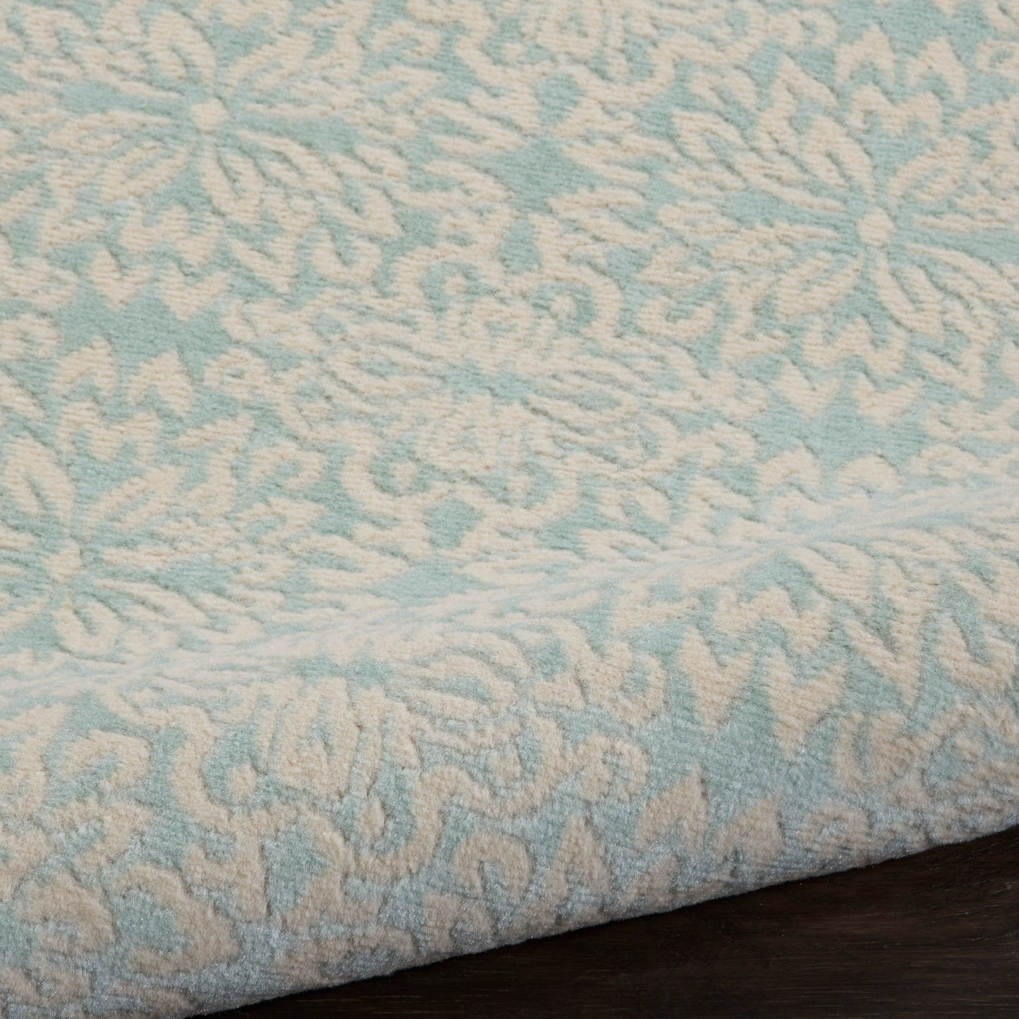 Nourison Jubilant 2' x 4' Ivory Green Farmhouse Indoor Rug