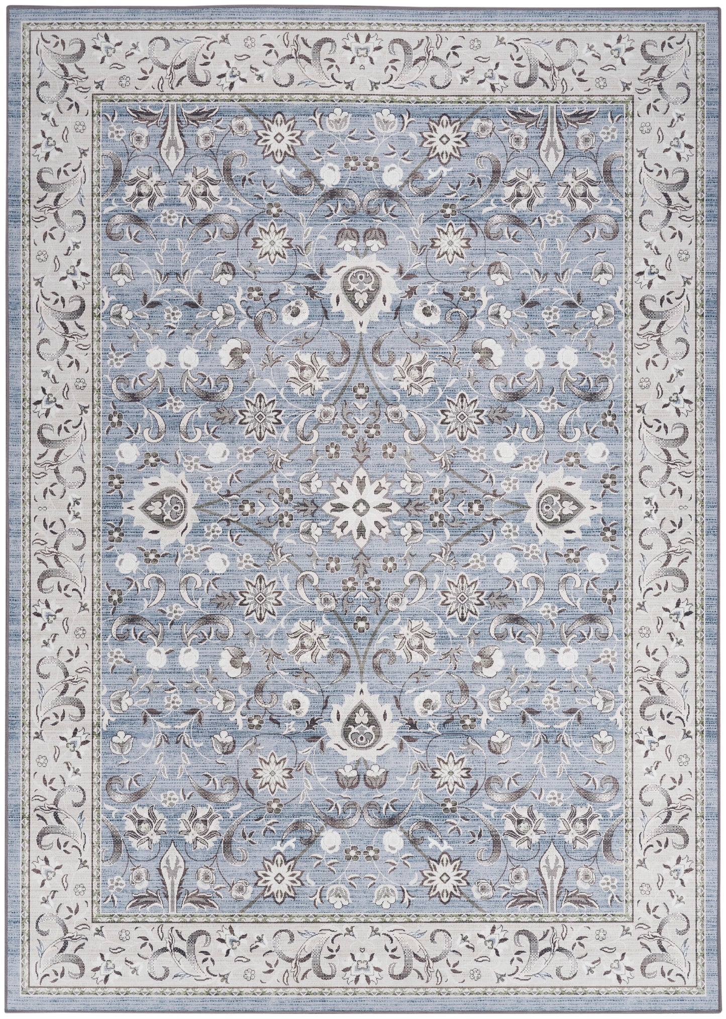 Nourison Vintage Home 6' x 9' Blue Bohemian Indoor Rug