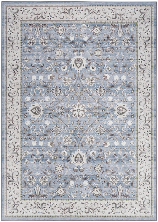 Nourison Vintage Home 6' x 9' Blue Bohemian Indoor Rug