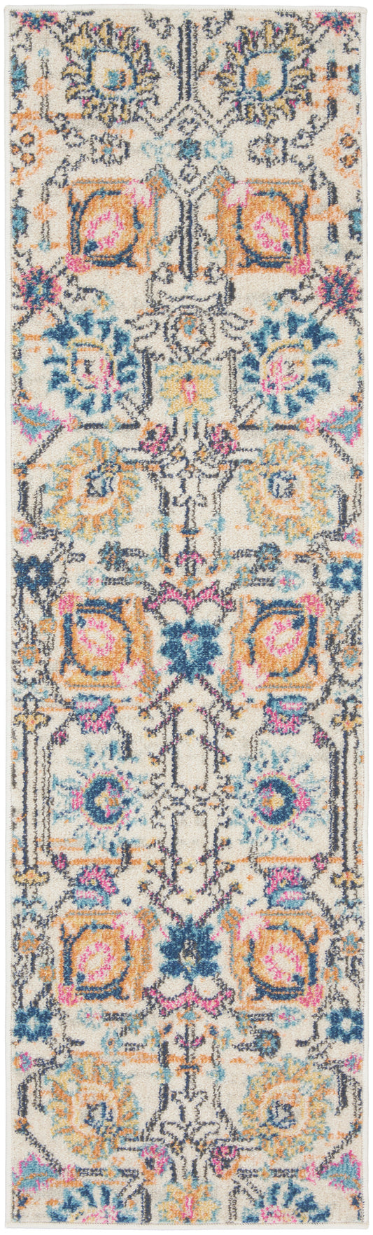 Nourison Passion 1'10" x 6' Ivory/Multi Bohemian Indoor Rug
