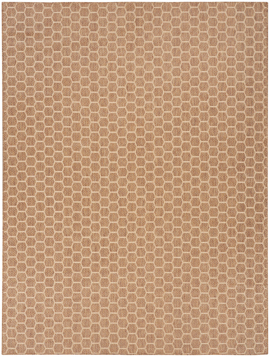 Nourison Twist Reversible 8' x 10' Natural Modern Rug