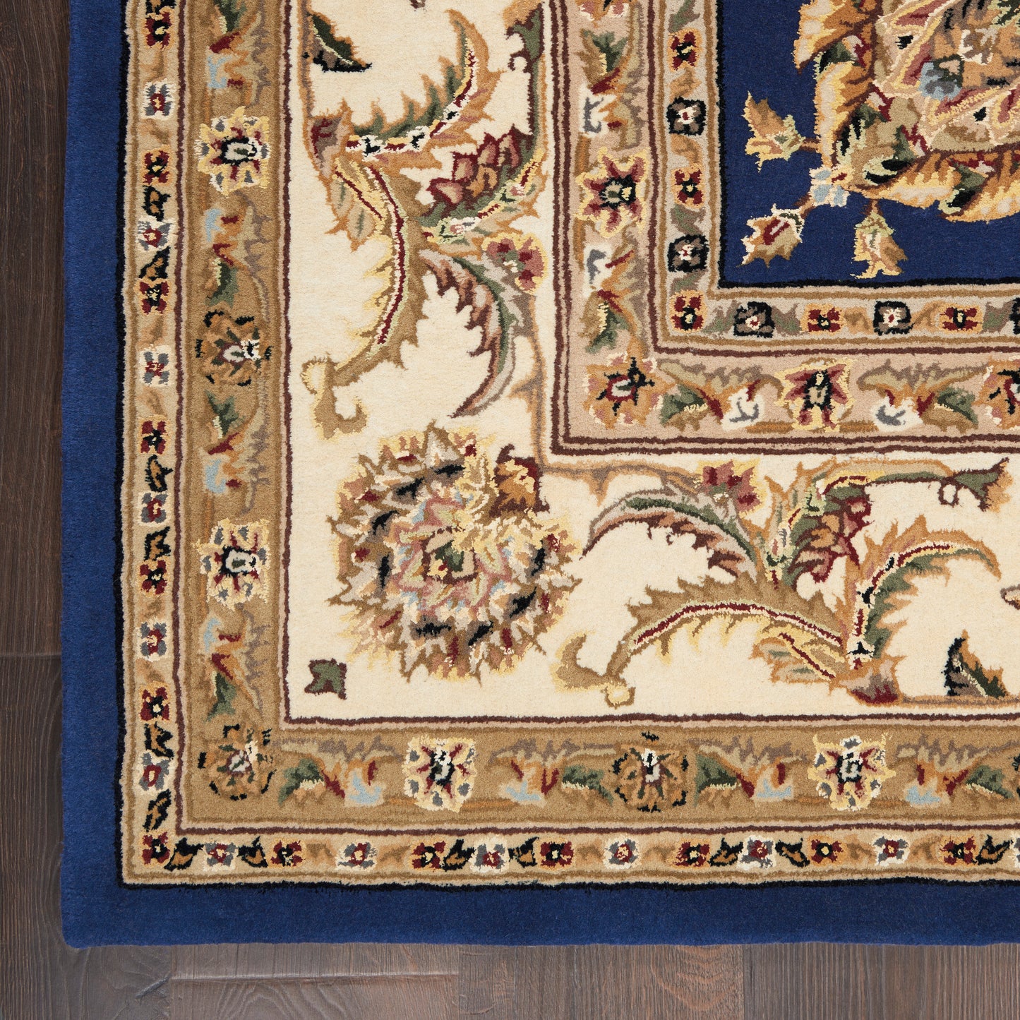 Nourison Nourison 2000 3'9" x 5'9" Navy Traditional Indoor Rug