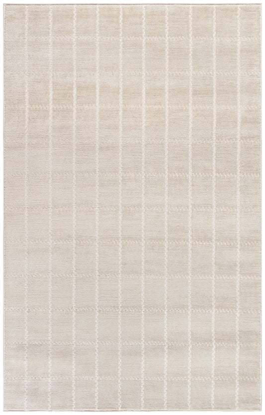 Nourison Serenity Home 3'11" x 5'11" Ivory Modern Indoor Rug