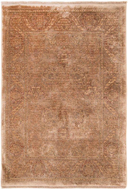 Nourison Luxurious 2' x 3' Taupe Vintage Indoor Rug