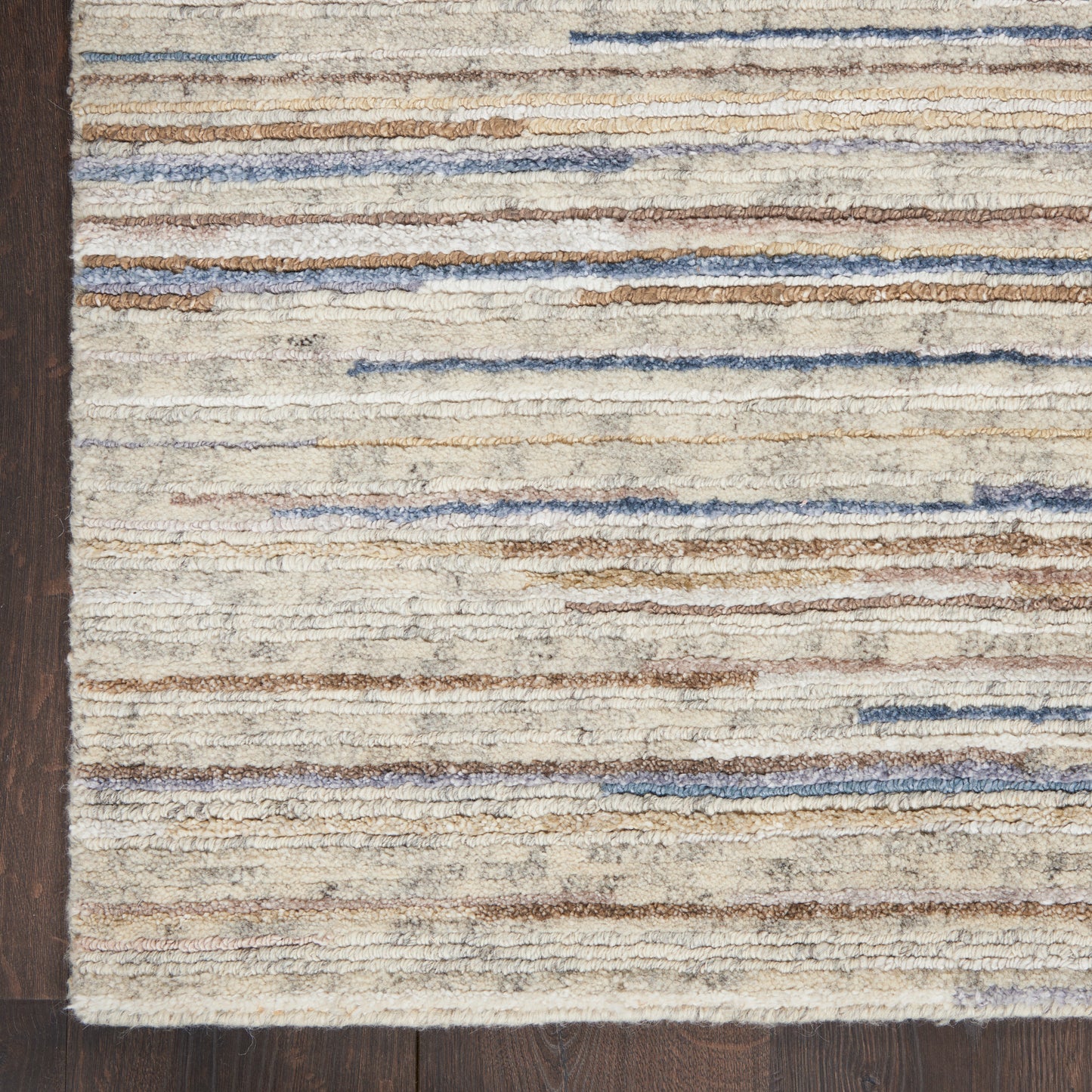 Nourison Plateau 5'6" x 7'5" Ivory Modern Indoor Rug