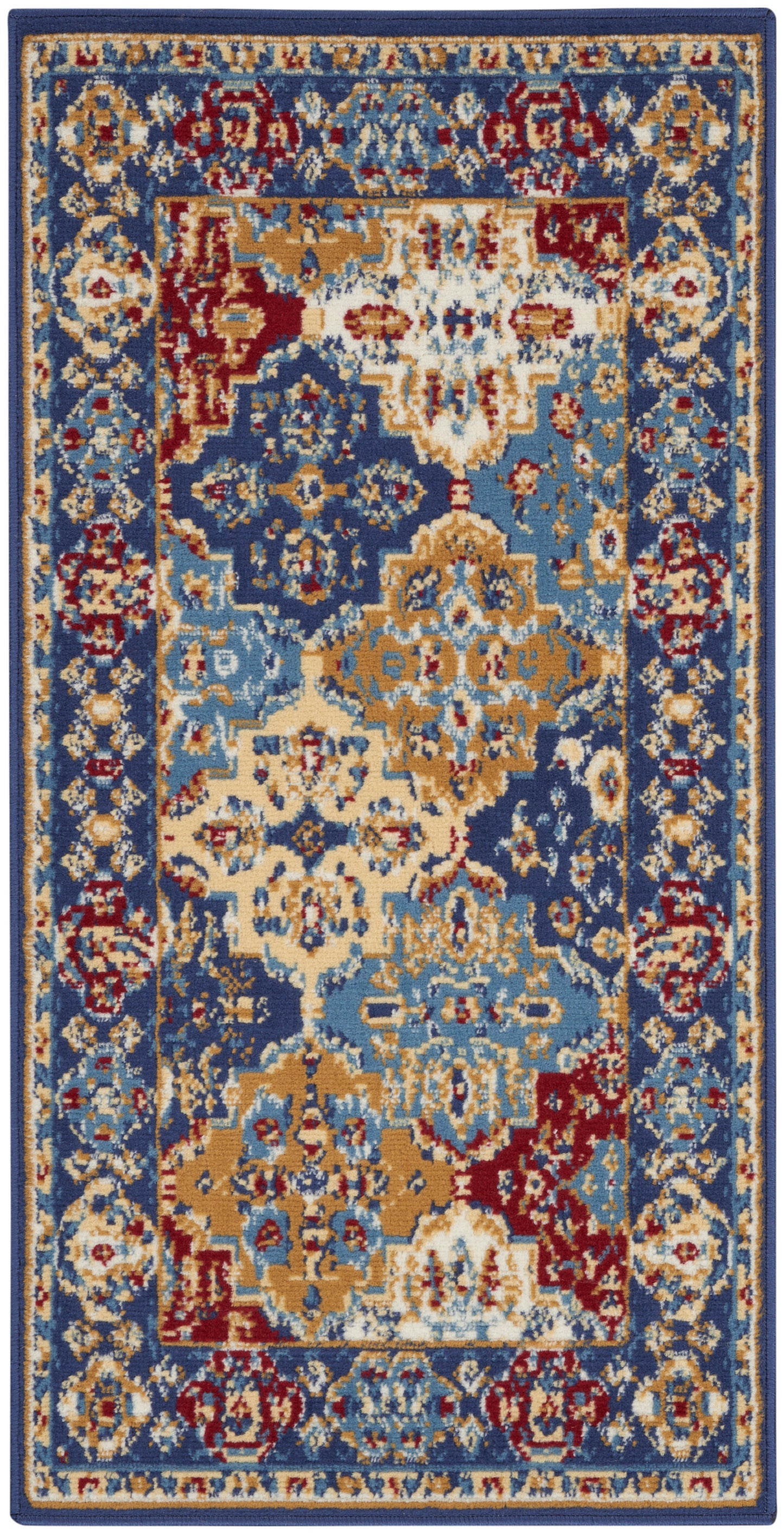 Nourison Grafix 2' x 4' Multicolor Bohemian Indoor Rug