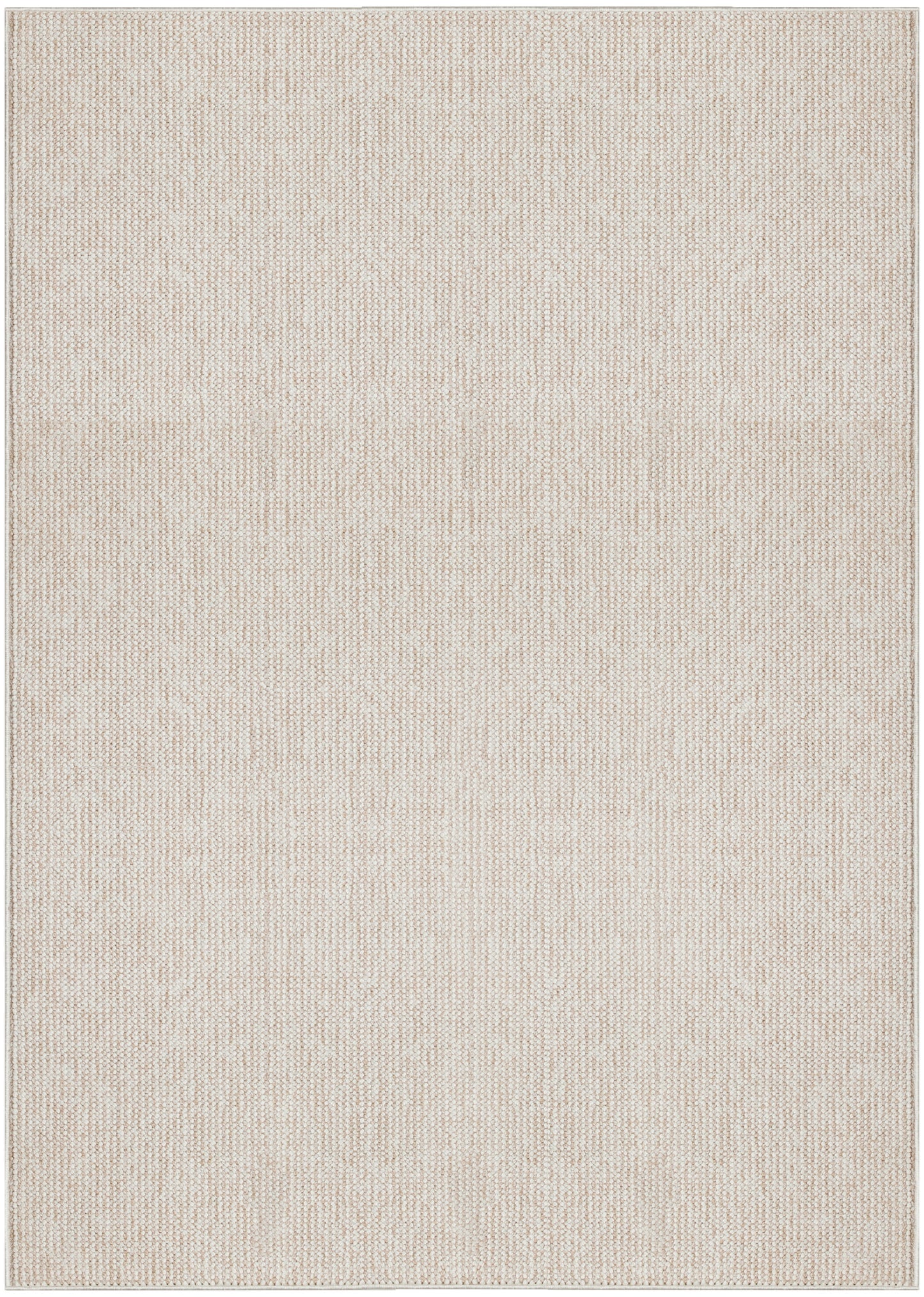 Nourison Natural Texture 3'11" x 5'11" Ivory Beige Farmhouse Indoor Rug