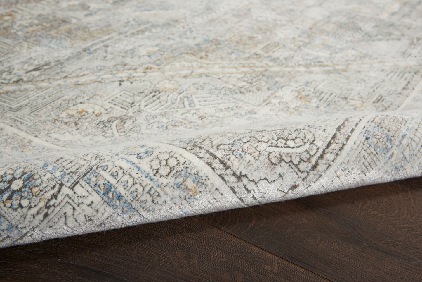 Nourison Starry Nights 9'10" x 12'6" Cream Grey Vintage Indoor Rug