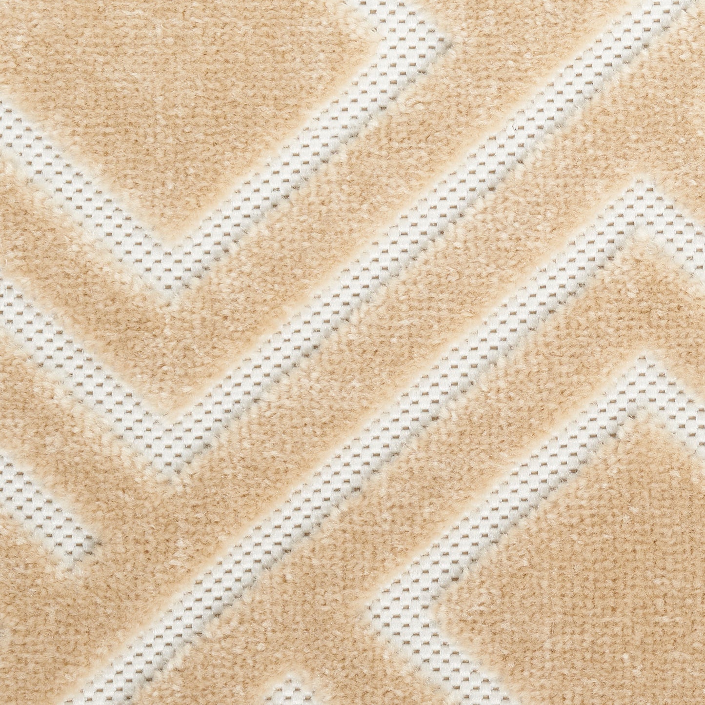 Nourison Care Free 2' x 6' Taupe Modern Indoor Rug